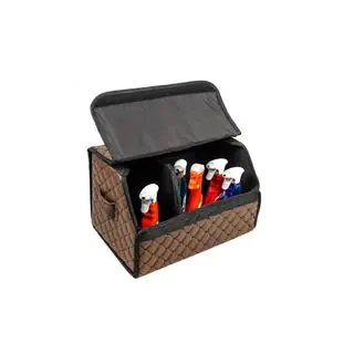 ECO organizatorska torba za prtljažnik (50x30x30, rjava) fotografija 2
