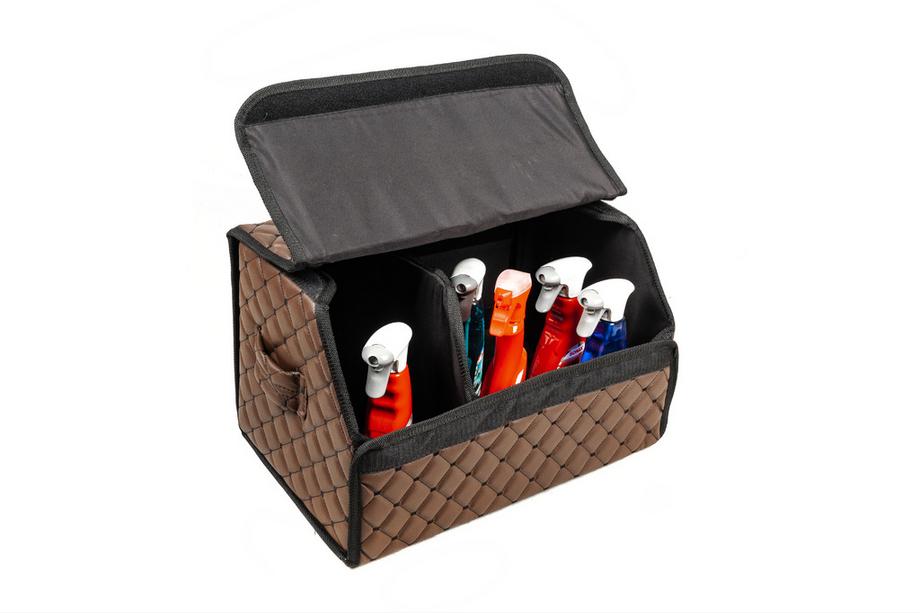 ECO organizatorska torba za prtljažnik (50x30x30, rjava) Fotografija 2