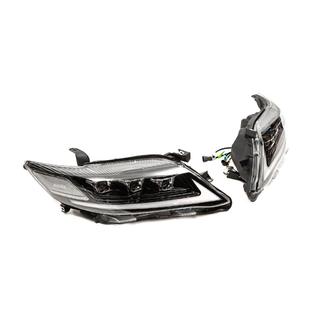 Sprednji žarometi Lexus-design V1 (facelift, 2 kosa) Toyota Camry 2006–2011 fotografija 3