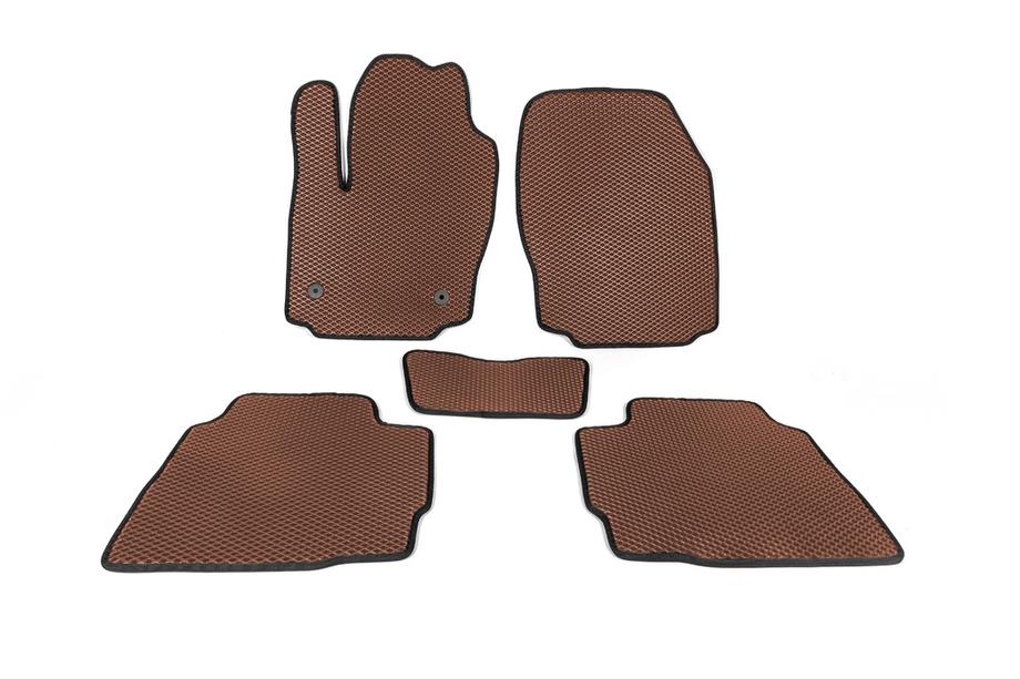 Ford Mondeo 2008–2014 EVA preproge za avto (rjave) Fotografija 1