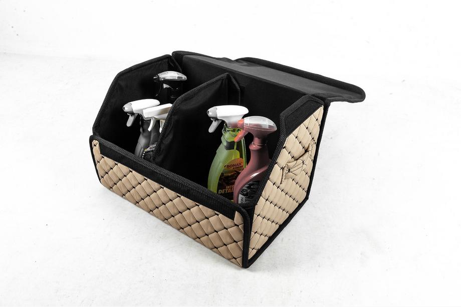 Torba organizator za prtljažnik ECO (50x30x30, bež) Fotografija 6