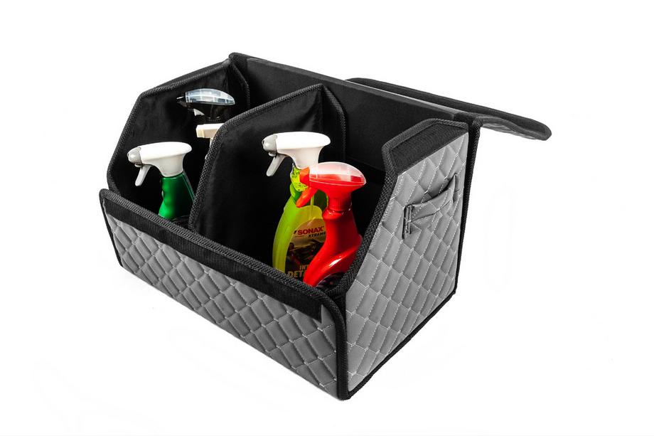 ECO organizatorska torba za prtljažnik (50x30x30, siva) Fotografija 2