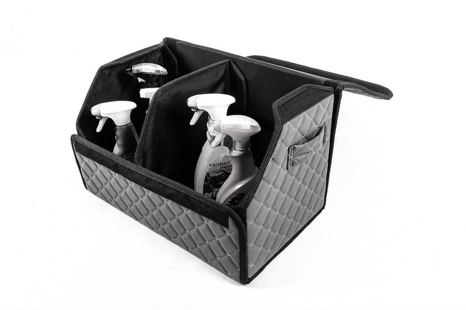 ECO organizatorska torba za prtljažnik (50x30x30, siva) Fotografija 6
