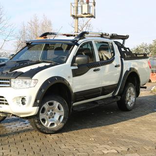 Zgornje vratne letve (4 kosi, ABS) Mitsubishi L200 2006–2015 fotografija 3