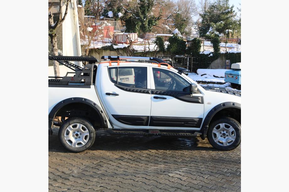 Mitsubishi L200 2006–2015 Zgornje vratne letve (4 kosi, ABS) Fotografija 4