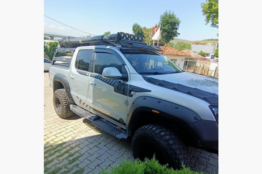 Volkswagen Amarok 2010–2022 Zgornje letvice vrat (6 kos, ABS) Fotografija 2