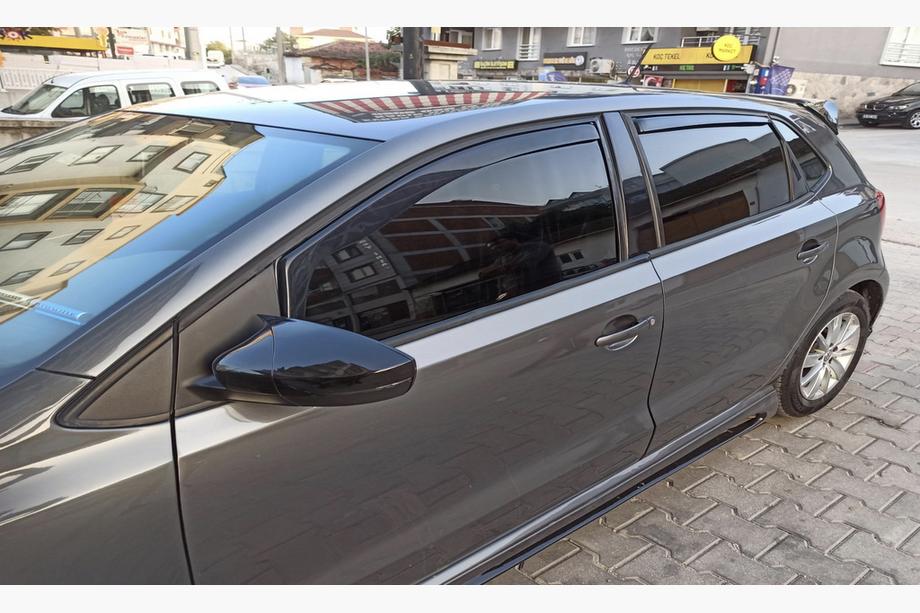 Volkswagen Polo 2010–2017 Vetrni deflektorji stekel, vstavljivi HB (Esa, 4 kos) Image