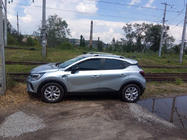 Renault Captur 2013–2019 Strešne vzdolžne letve Skyport (mat siva) fotografija 1