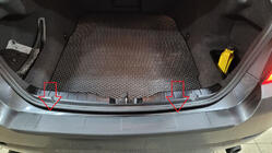 BMW serija 5 F10/F11 2010–2016 Difuzor zadnjega odbijača Esa (Sedan, ABS) fotografija 1