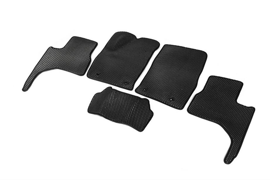 Toyota Land Cruiser 300 2021– EVA avtomobilske preproge (črne) Image