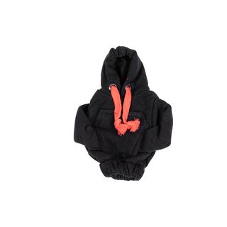 Manšeta prestavne ročice v hoodie slogu (črna, rdeča vrvica) fotografija 3