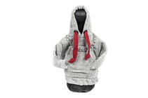 Prevleka ročice menjalnika – hoodie (siva, bordo vrvica) fotografija 1
