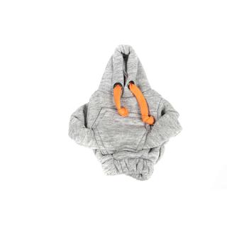Prevleka ročice menjalnika – hoodie (siva, oranžna vrvica) fotografija 3