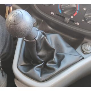Fiat Doblo 2005-2010 gumb prestavne ročice in manšeta OEM 735424356 (črna)