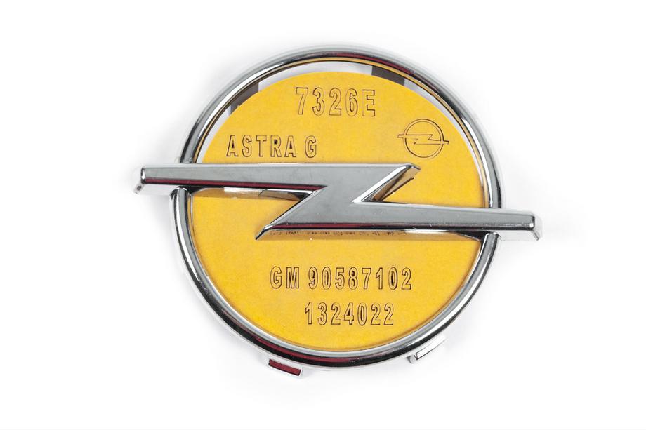 Opel Combo 2002–2012 Sprednji emblem Opel 9196806 (95 mm) Fotografija 1