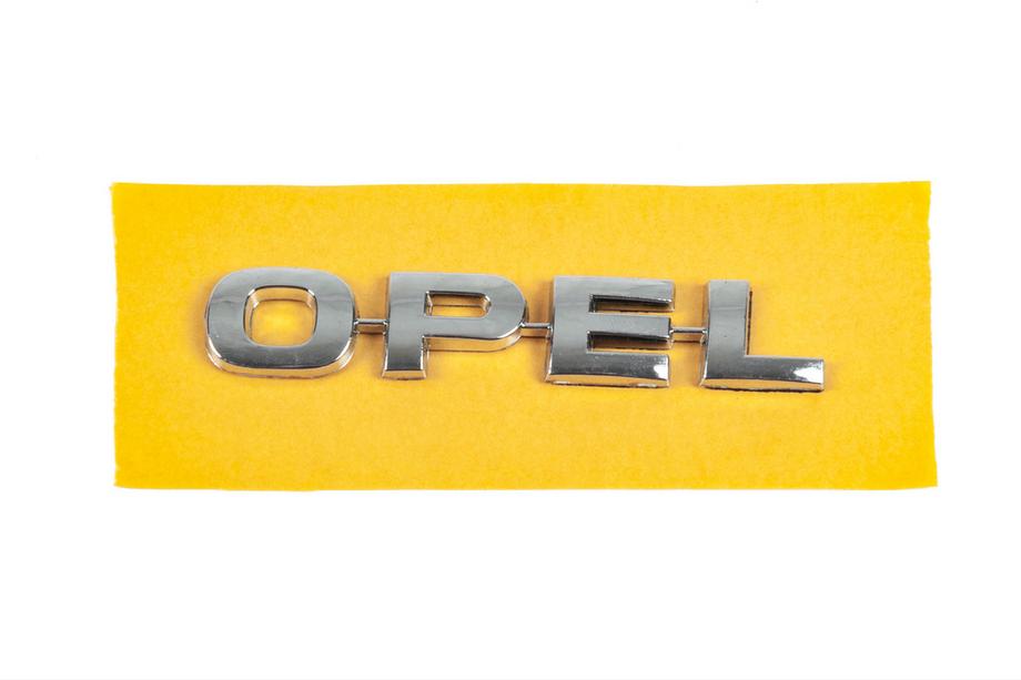 Opel Napis Opel 100 x 18 mm (OEM 5177013E) Fotografija 1
