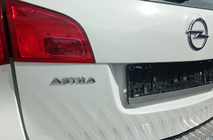 Opel Astra J 2009–2015 Napis Astra 5177042 (120 x 17 mm) fotografija 3