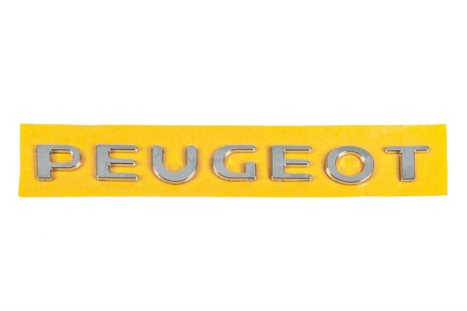 Peugeot 307 2001–2008 Napis Peugeot 8666.31 (260 × 25 mm) Fotografija 1