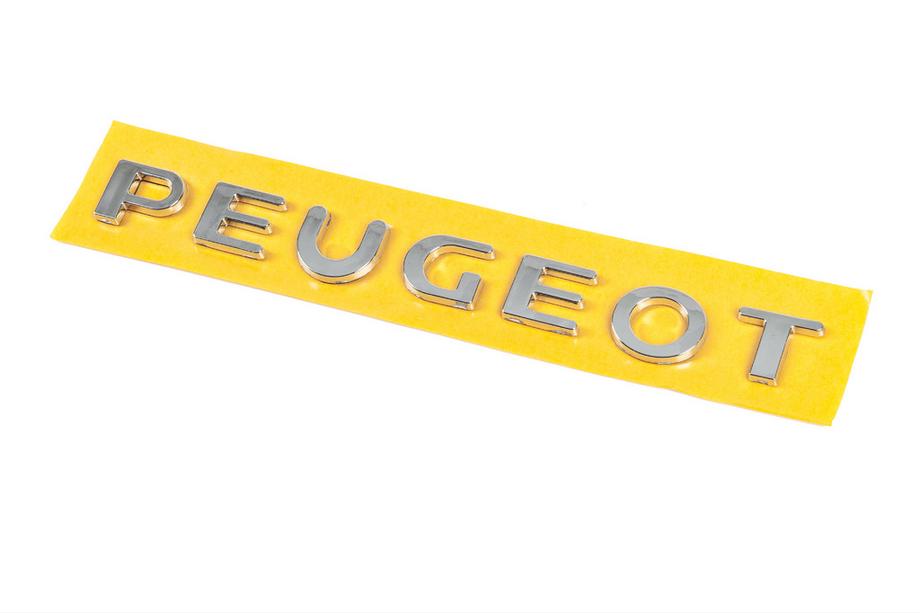 Peugeot 307 2001–2008 Napis Peugeot 8666.31 (260 × 25 mm) Fotografija 2