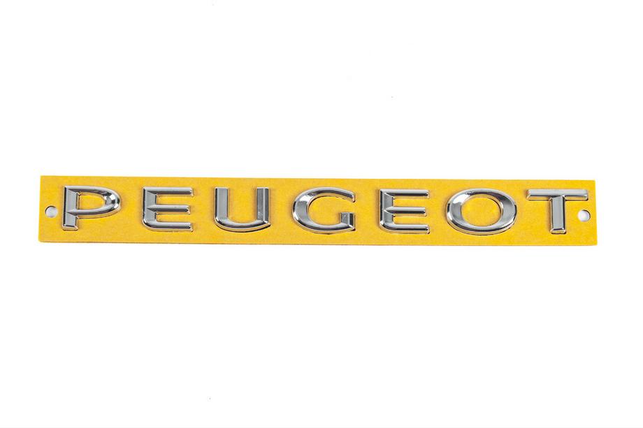 Peugeot 508 2010–2018 Napis Peugeot (173 x 15 mm) Fotografija 1