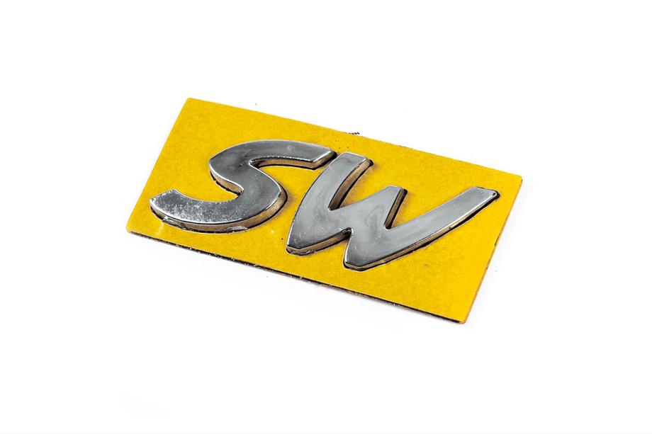 Peugeot 407 2004–2011 Napis SW (64 × 21 mm) Fotografija 2