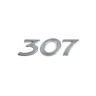 Napis 307 (105 x 30 mm) Peugeot 307 2001–2008 fotografija 1