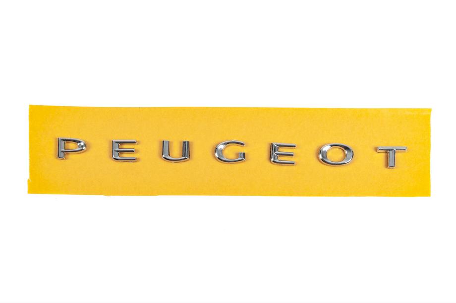 Peugeot 5008 2009–2016 Napis Peugeot (201 x 12 mm) Fotografija 1