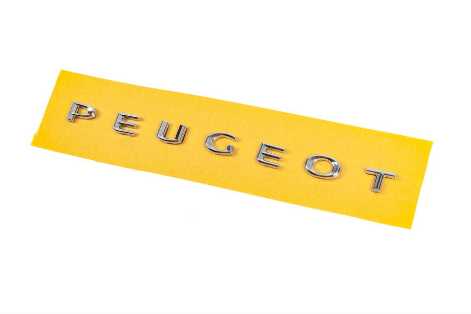 Peugeot 5008 2009–2016 Napis Peugeot (201 x 12 mm) Fotografija 2