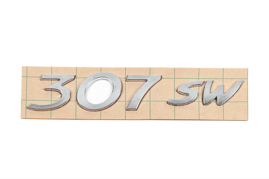 Peugeot 307 2001–2008 Napis 307 SW (175 mm x 30 mm) Image