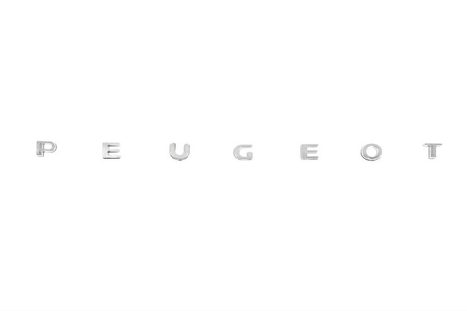 Peugeot Partner 1996–2008 Napis Peugeot (630 x 25 mm) Image