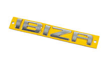 Seat Ibiza 2002–2009 Napis Ibiza (125 × 18 mm) fotografija 2