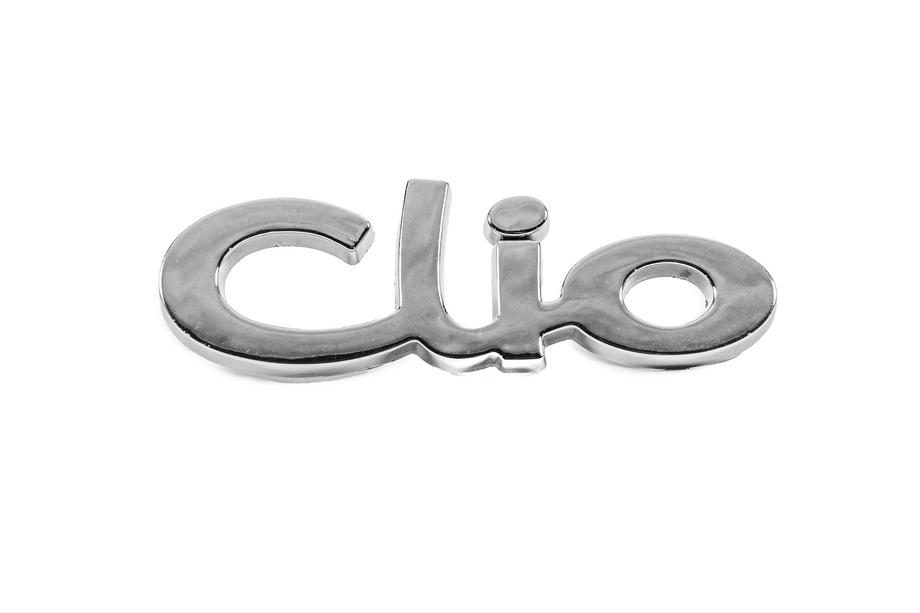 Renault Clio II 1998–2005 Napis "Clio" 7700849001 (95 x 30 mm) Image