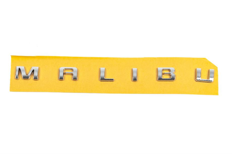 Chevrolet Malibu 2011–2018 Napis Malibu 84290798 (256 x 18 mm) Image