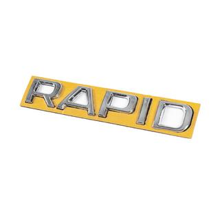 Napis Rapid (130 x 22 mm) Skoda Rapid 2012–2019 fotografija 2