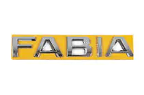 Skoda Fabia 2014–2021 Napis Fabia (130 x 22 mm) fotografija 1