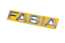 Skoda Fabia 2014–2021 Napis Fabia (130 x 22 mm) fotografija 2