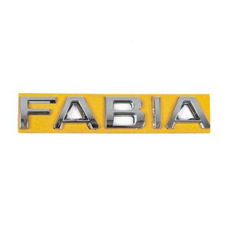 Napis Fabia (130 x 22 mm) Skoda Fabia 2014–2021 fotografija 1