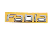 Skoda Fabia 2007–2014 Napis Fabia (125 x 25 mm) fotografija 1