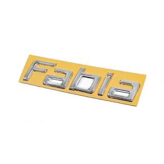 Napis Fabia (125 x 25 mm) Skoda Fabia 2007–2014 fotografija 2