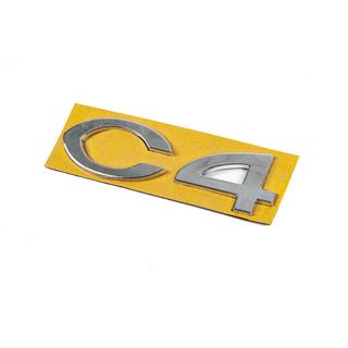 Napis C4 8665.Y4 (108 x 30 mm) Citroen C-4 2004–2010 fotografija 2