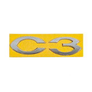 Napis C3 (113 x 30 mm) Citroen C-3 2009–2016 fotografija 1