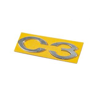 Napis C3 (113 x 30 mm) Citroen C-3 2009–2016 fotografija 2