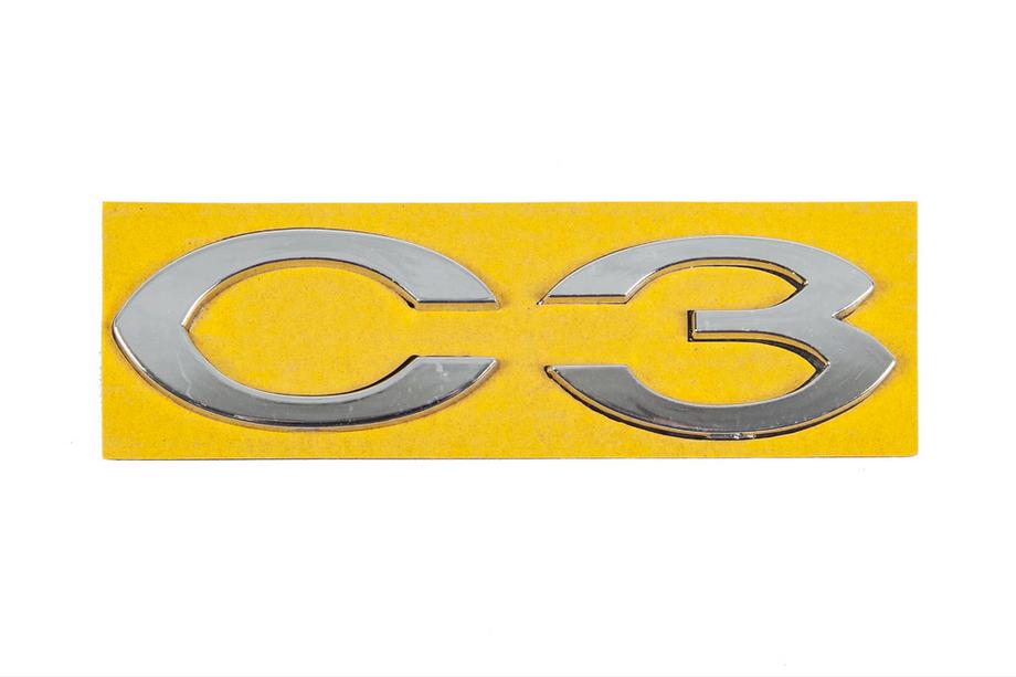 Citroen C-3 2009–2016 Napis C3 (113 x 30 mm) Image