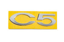 Citroen C-5 2008–2017 Napis C5 8666.28 (110 mm x 30 mm) fotografija 1
