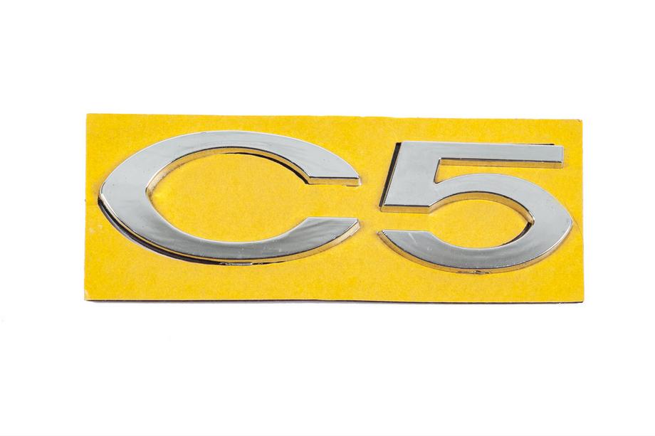 Citroen C-5 2008–2017 Napis C5 8666.28 (110 mm x 30 mm) Image