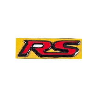 Napis RS rdeče-črn (95 mm x 25 mm) fotografija 1