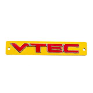 Napis VTEC rdeč s kromom (110 x 15 mm) fotografija 1
