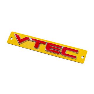 Napis VTEC rdeč s kromom (110 x 15 mm) fotografija 2