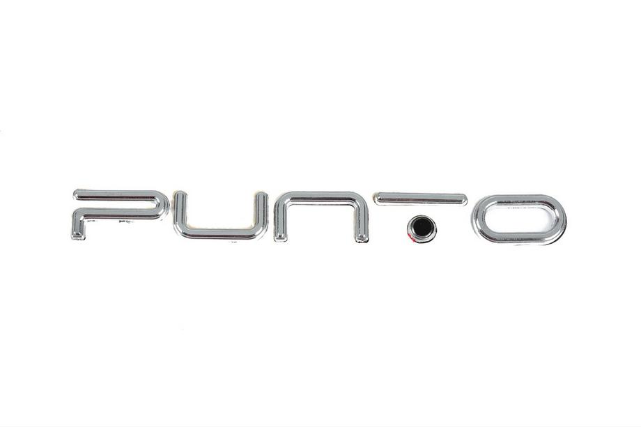 Fiat Grande Punto/Punto EVO 2006–2018 Napis Punto za EVO (črna pika, 2037b) Fotografija 1