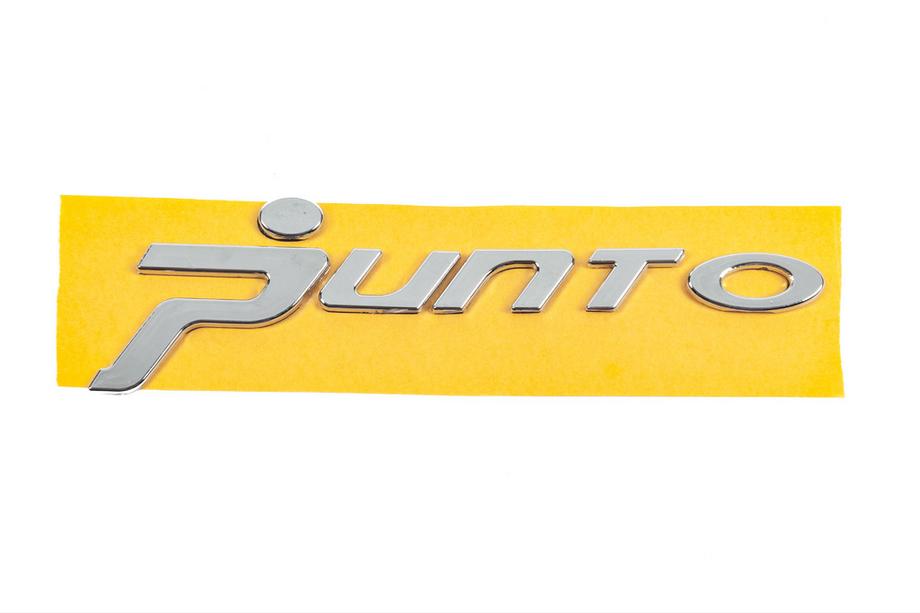 Fiat Grande Punto/Punto EVO 2006–2018 Napis Punto za Grande (krom pika, 1518) Fotografija 1